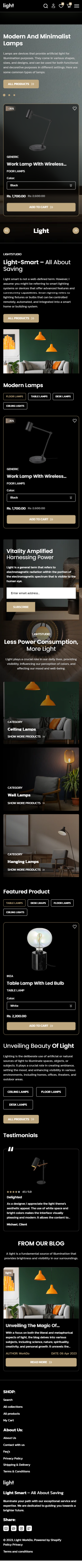 Light Shopify Theme - WorkDo