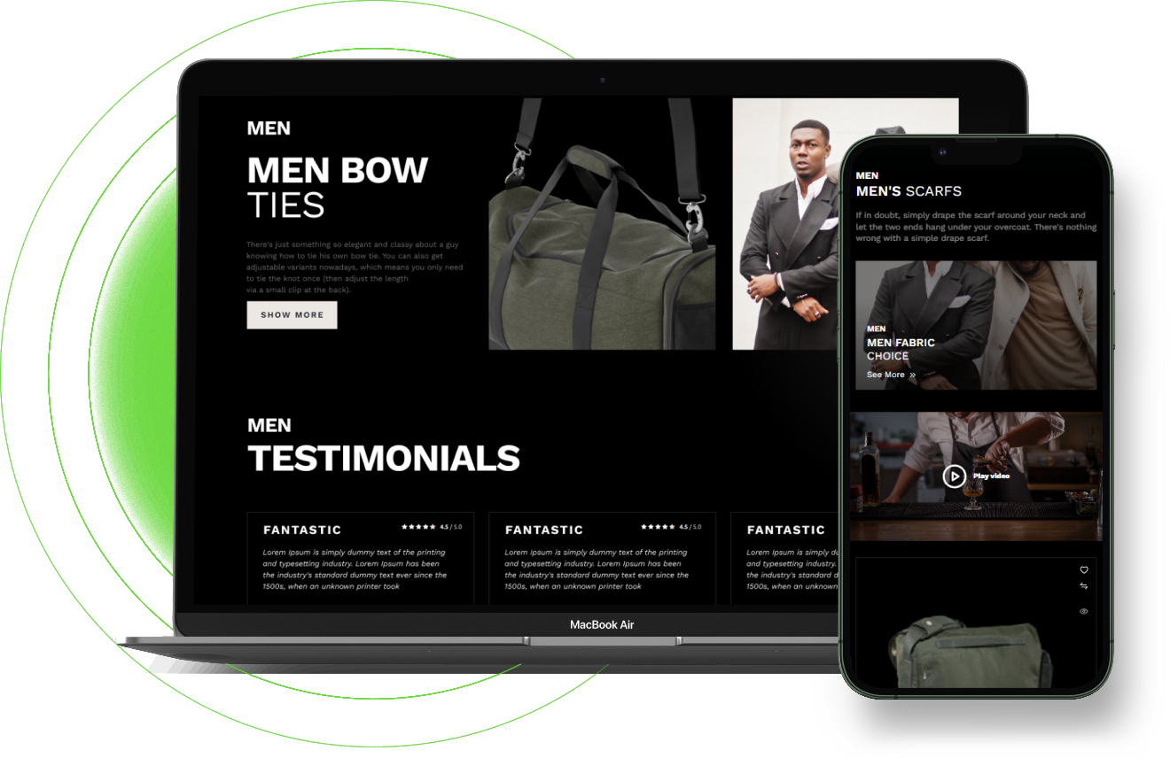 Menswear Shopify Theme - Workdo