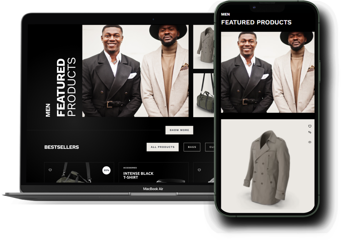 Menswear Theme Add-on for eCommerceGo - WorkDo