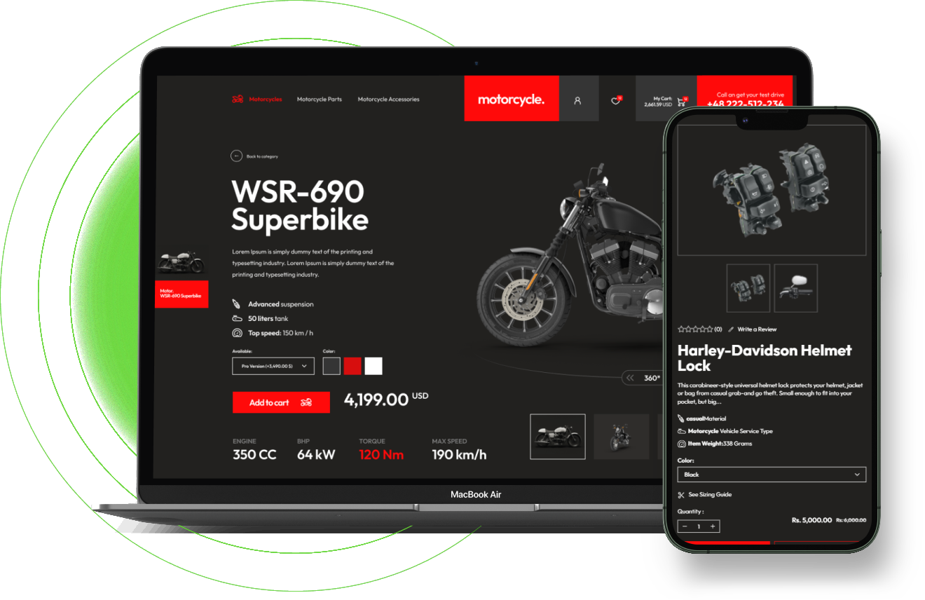 Motorcycle Wordpress Theme - Workdo