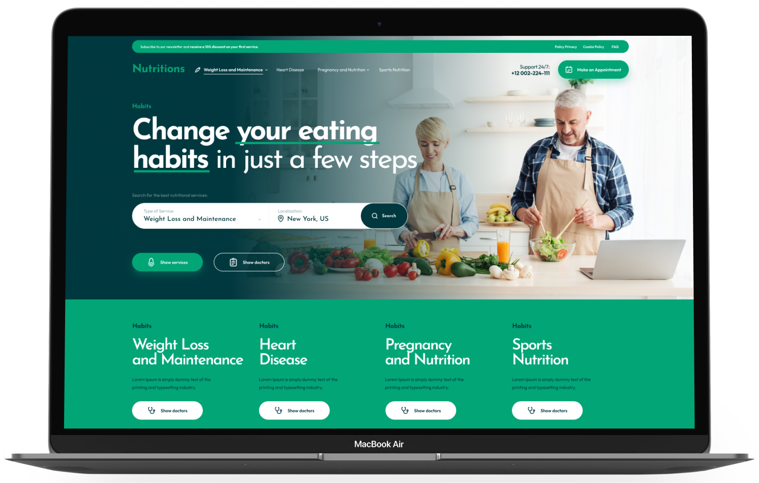 Nutritions Opencart Theme - WorkDo