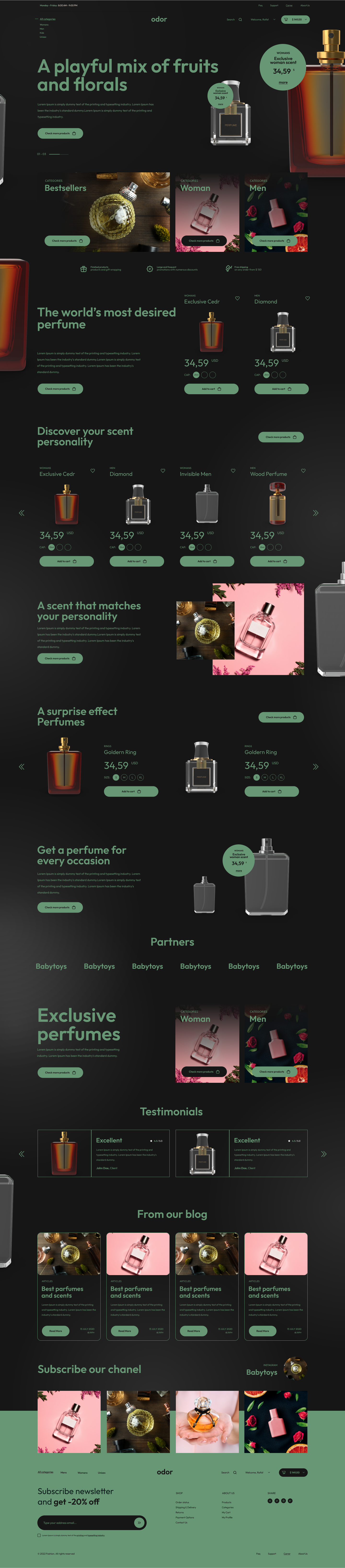 Odor Shopify Theme-WorkDo