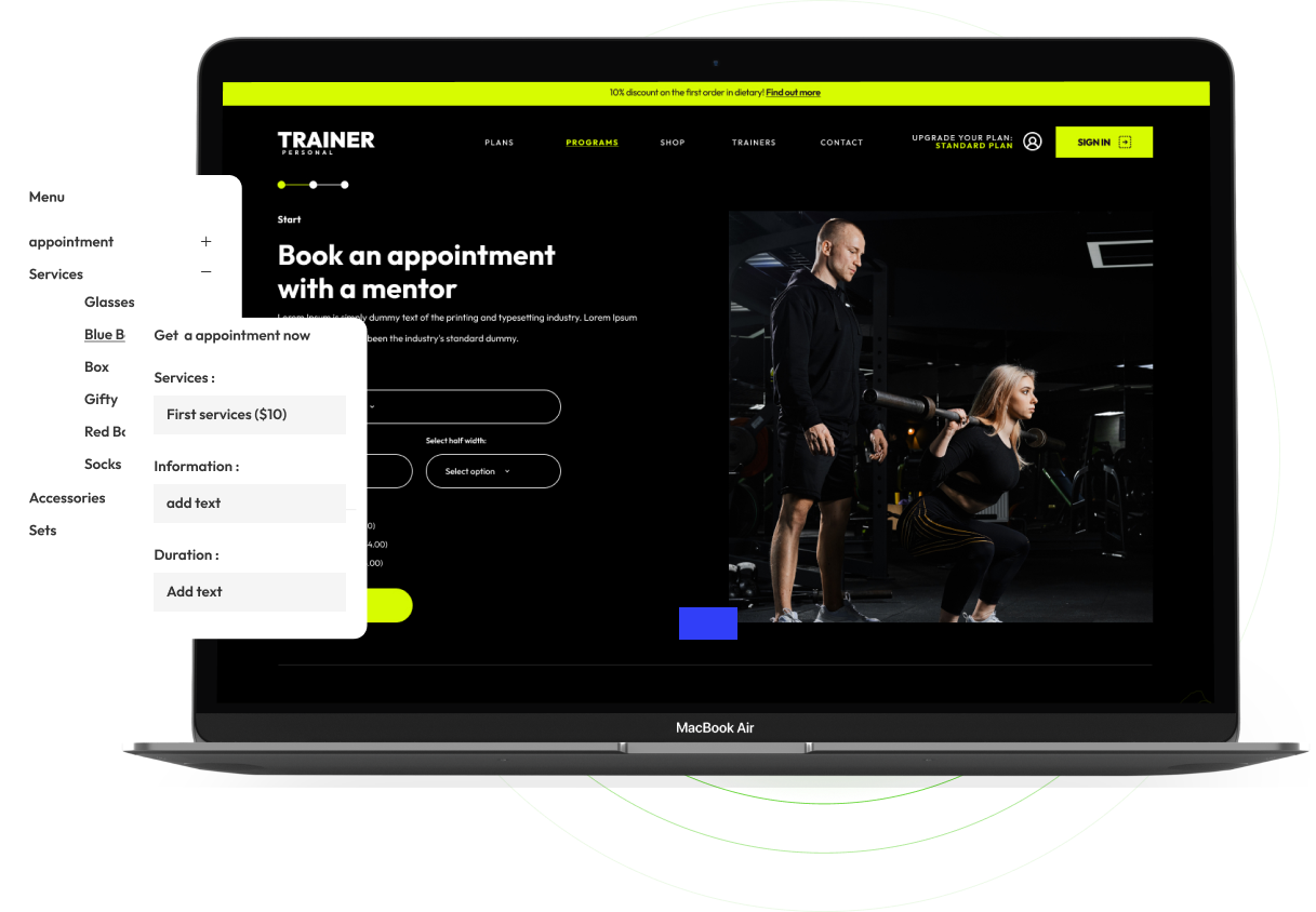 Personal Trainer WordPress Theme - WorkDo