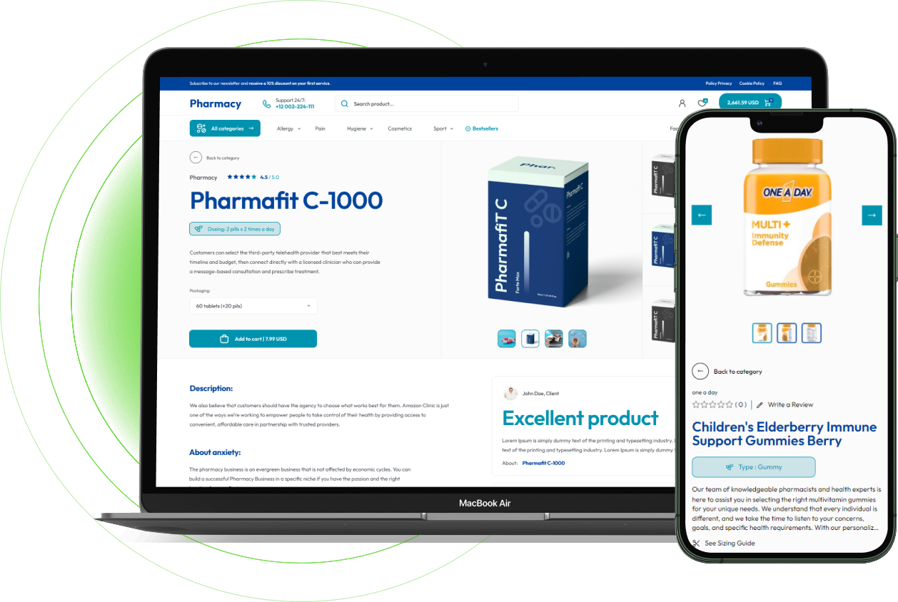 Pharmacy WordPress Theme - WorkDo