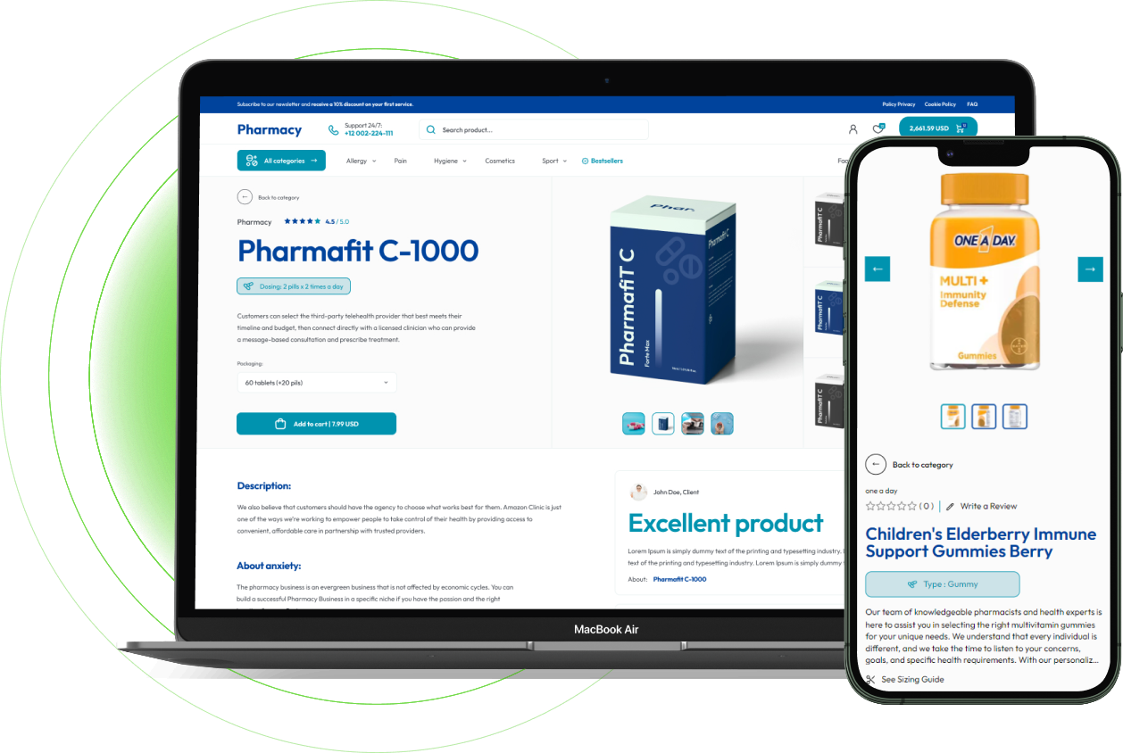 Pharmacy Shopify Theme - Workdo