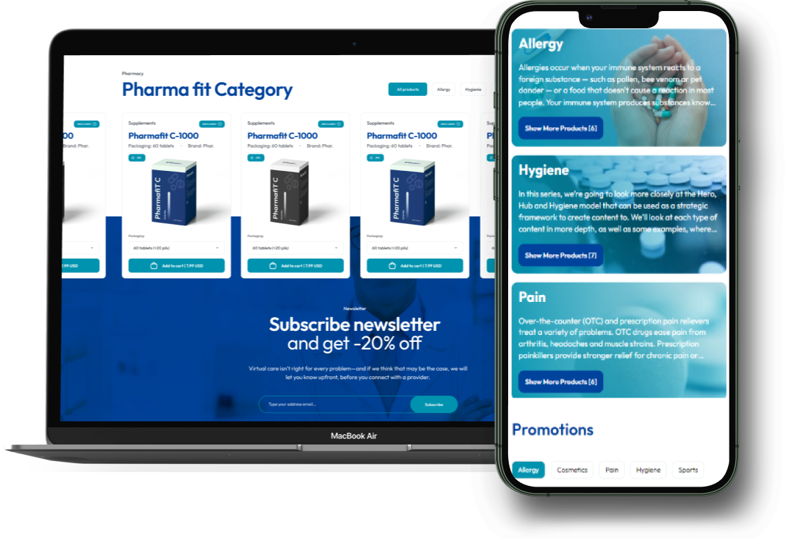 Pharmacy Shopify Theme - Workdo