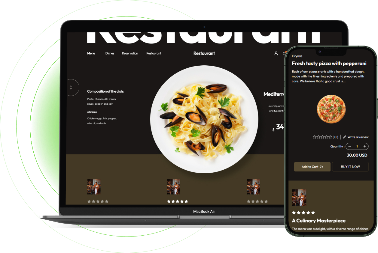 Restaurant-x WordPress Theme - WorkDo