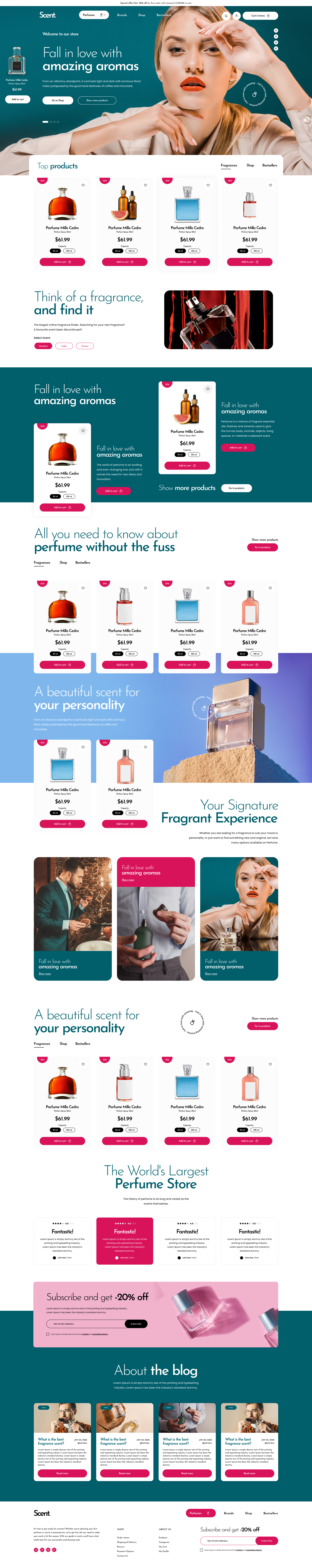 Scent Theme Add-on for eCommerceGo-WorkDo