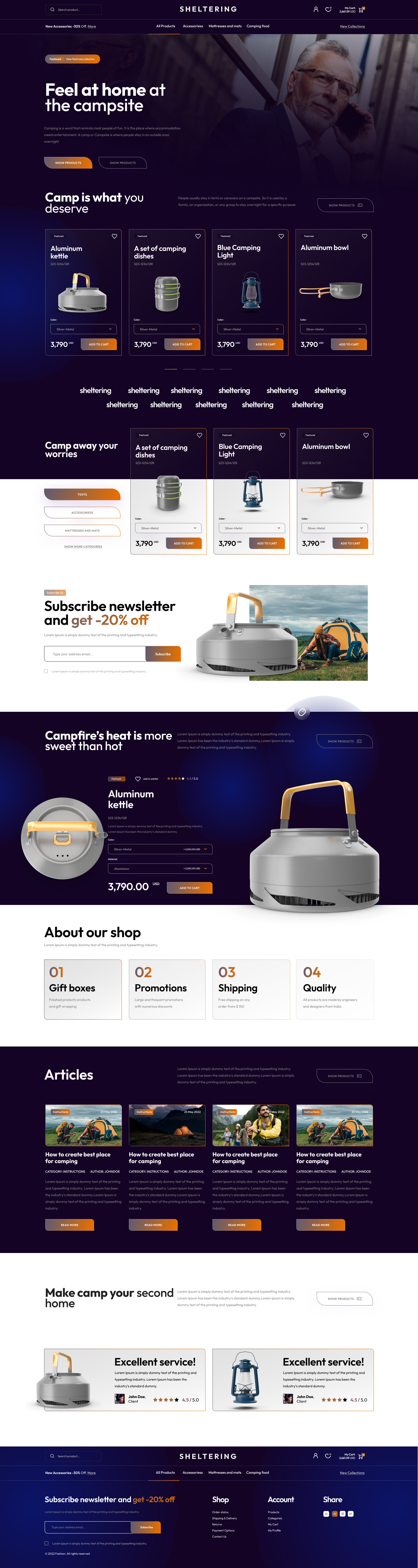 Sheltering Opencart Theme-WorkDo