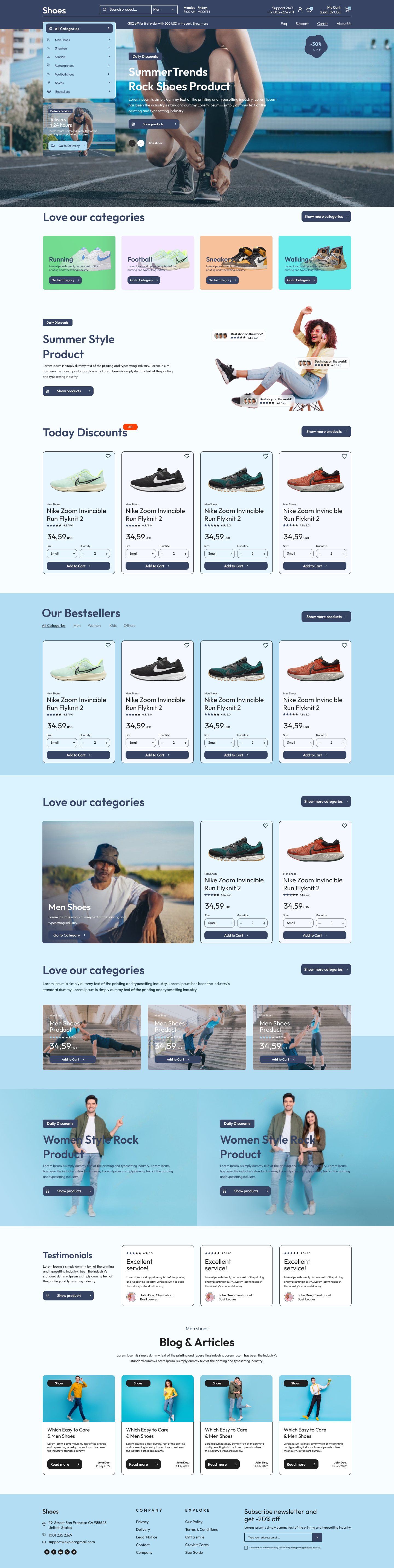 Shoes Theme Add-on for eCommerceGo-WorkDo