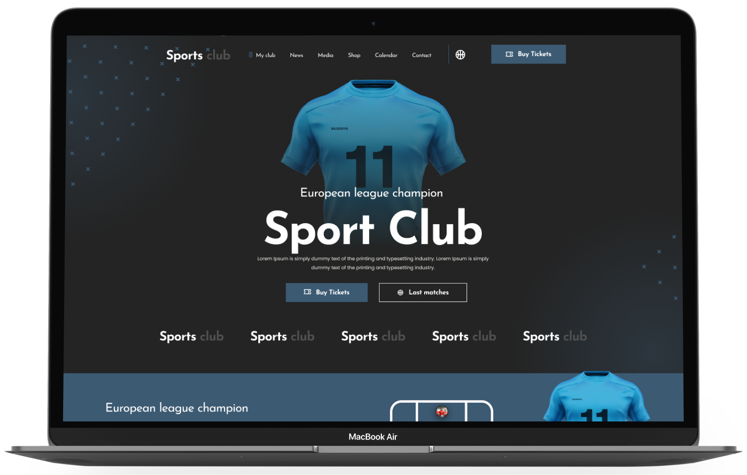 Sports Club Opencart Theme - WorkDo