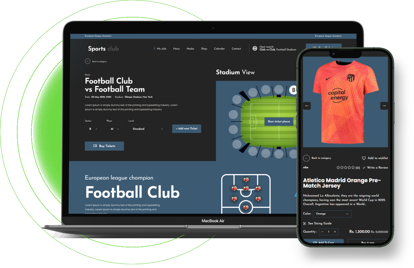 Sports Club WordPress Theme - WorkDo