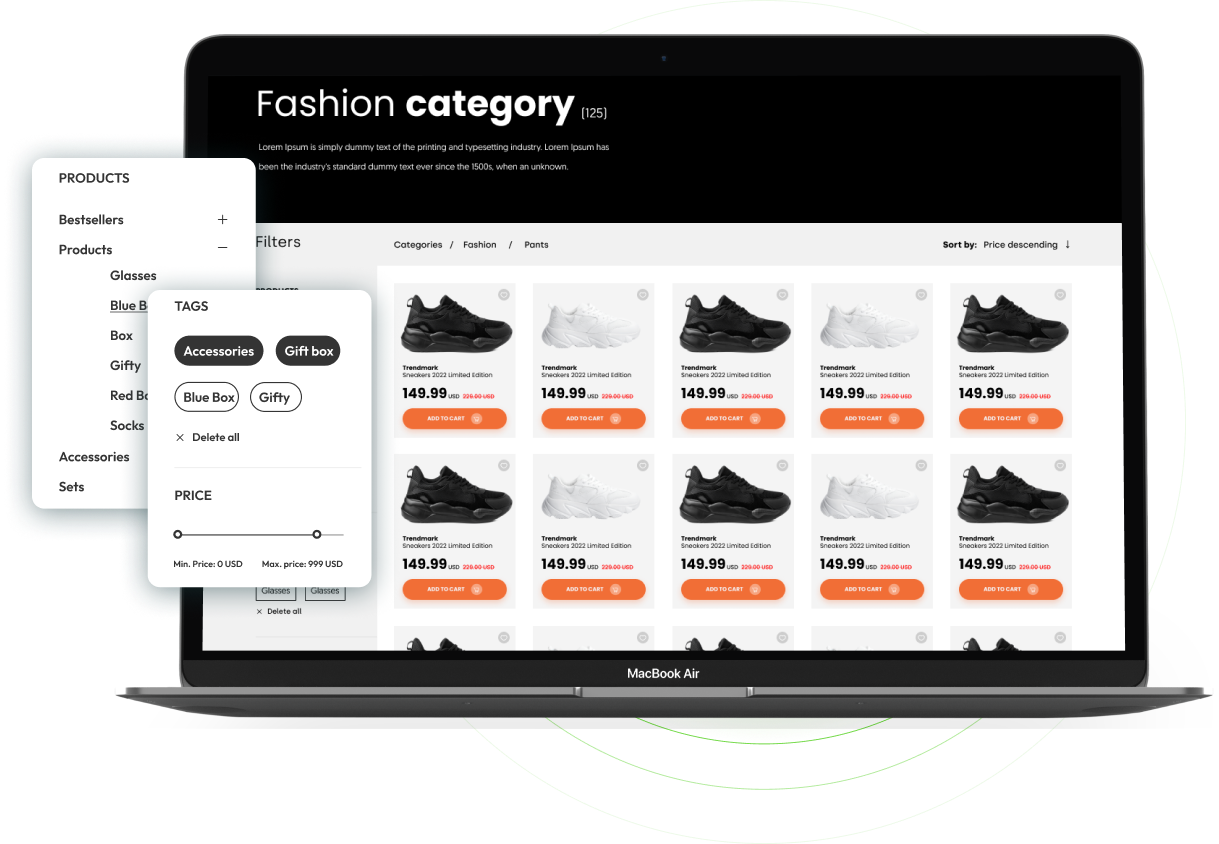 Steps Theme Add-on for eCommerceGo - WorkDo