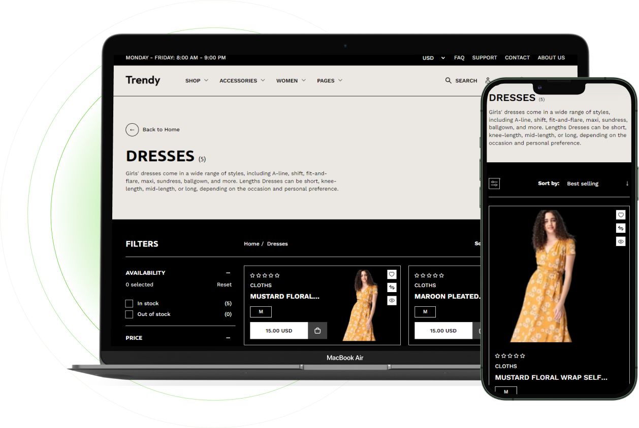 Trendy Shopify Theme - WorkDo