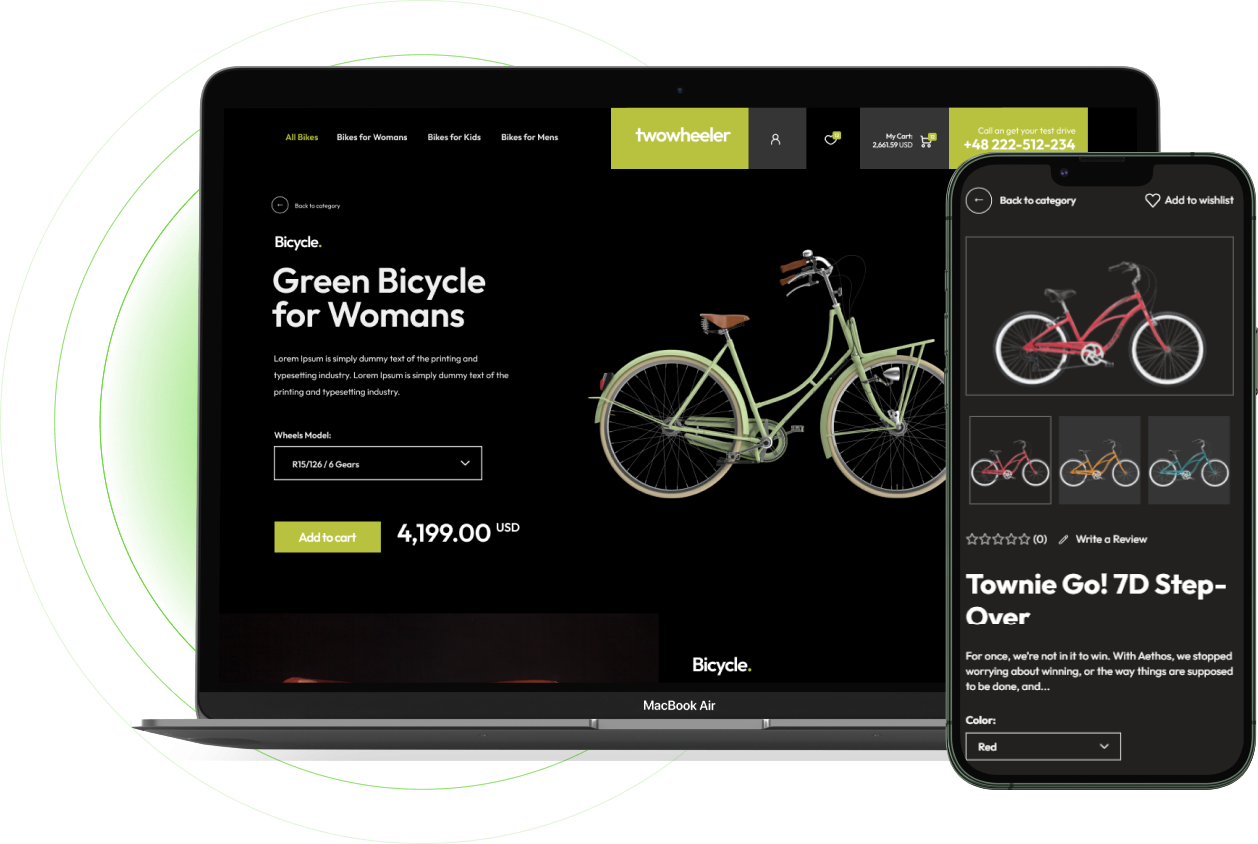 Two Wheeler Wordpress Theme - Workdo