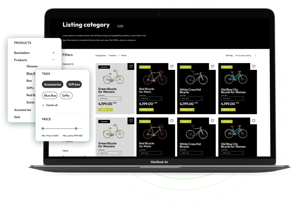 Two Wheeler Theme Add-on for eCommerceGo - WorkDo