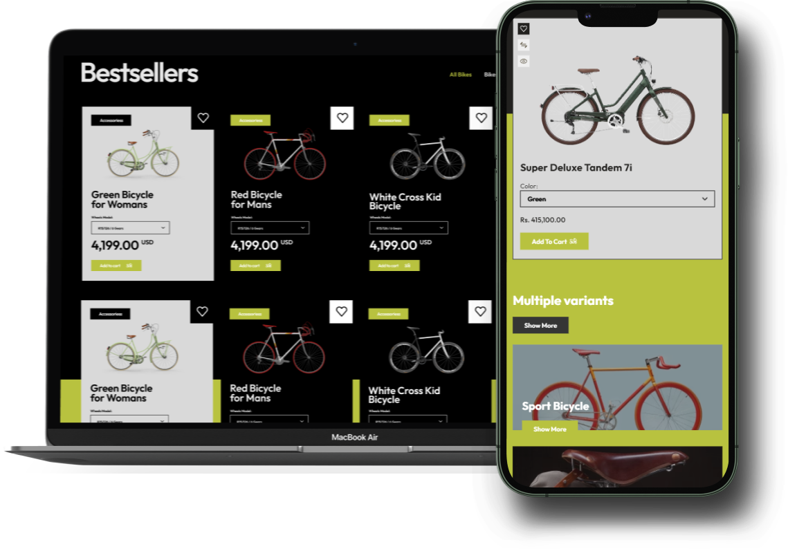 Two Wheeler Shopify Theme - Workdo