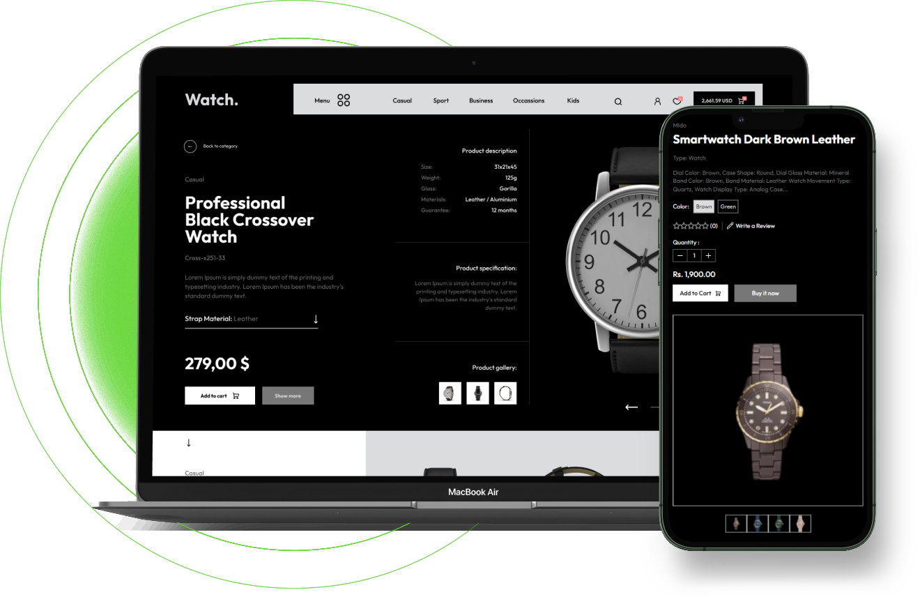 Watches Shopify Theme - WorkDo