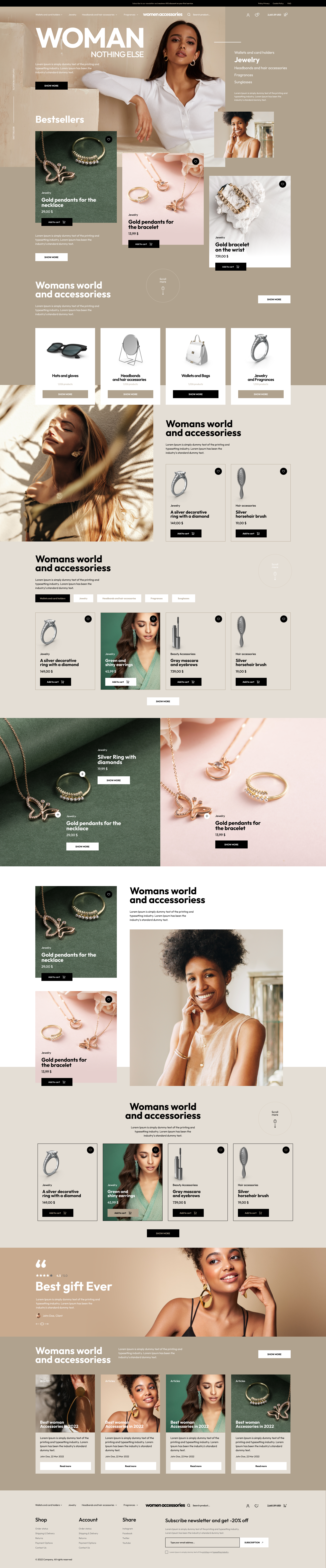 Women Accessories Shopify Theme-WorkDo