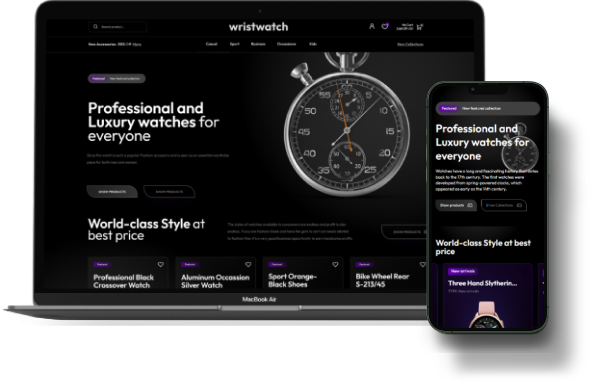 Wrist Watch Opencart Theme - WorkDo