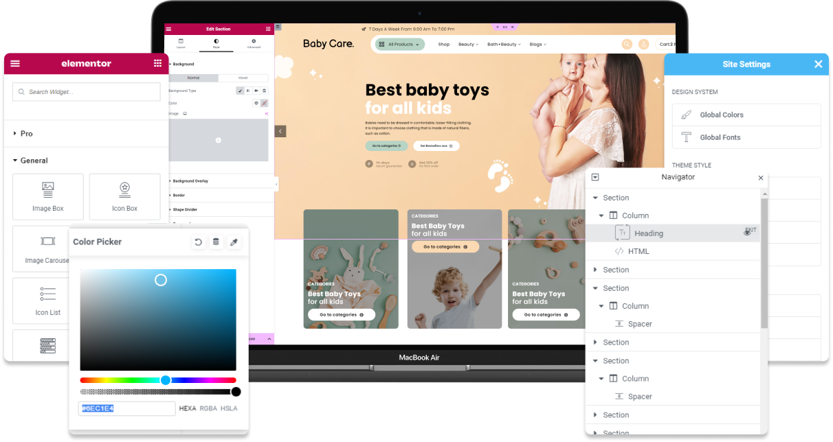 Babycare WordPress Theme - WorkDo