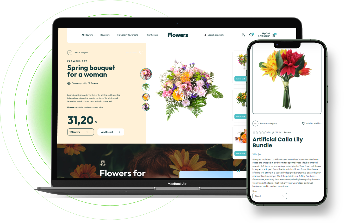 Flowers WordPress Theme - WorkDo
