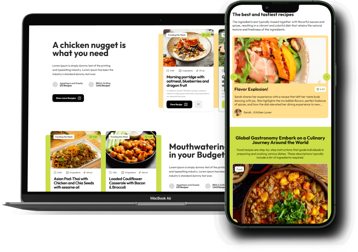 Food Recipes WordPress Theme - WorkDo