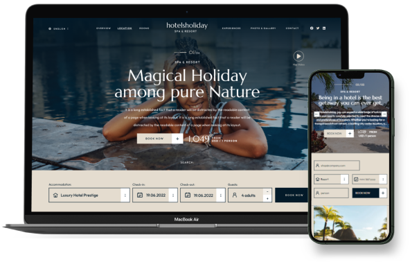Hotels Holiday WordPress Theme-WorkDo