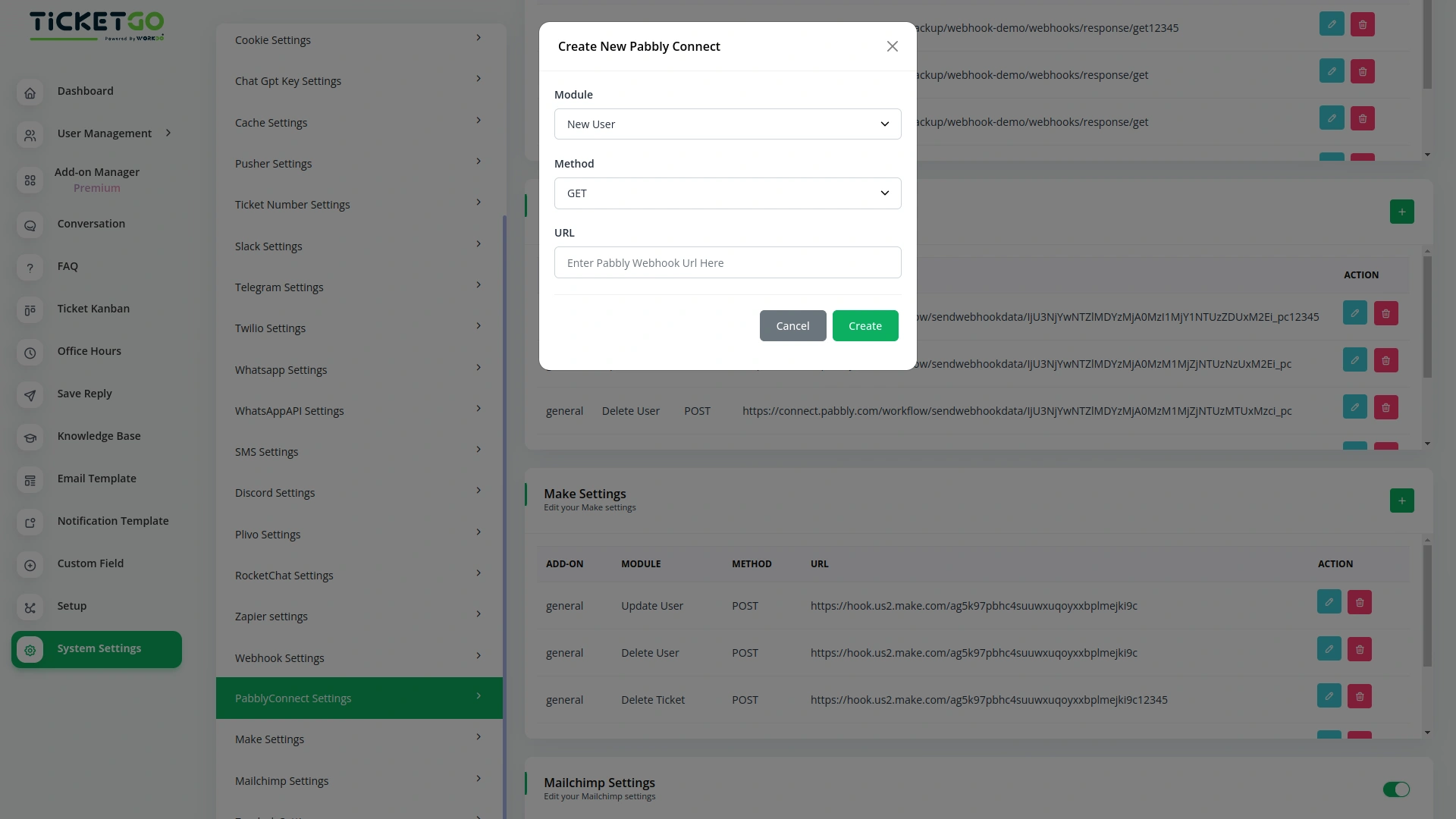 Pabbly Connect – TicketGo Add-On